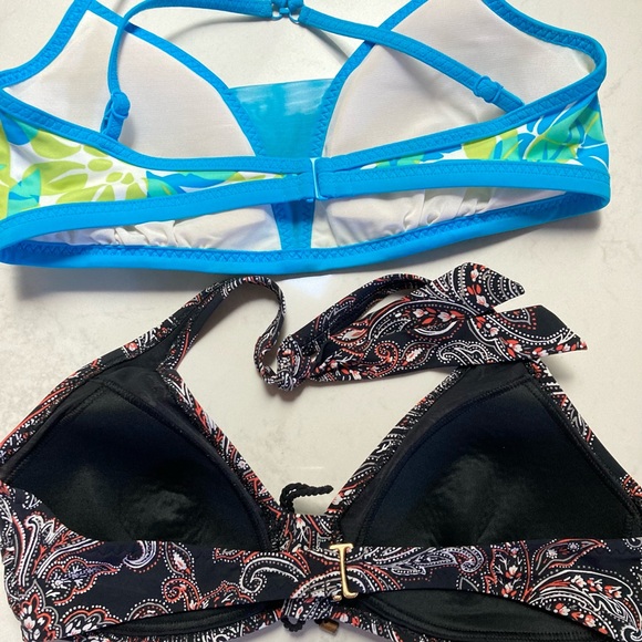 BUNDLE #12pcs LANDSEND/LIZ CLAIBORNE Swimwear 12&14 Underwire Tankini fullbrief - Picture 2 of 16